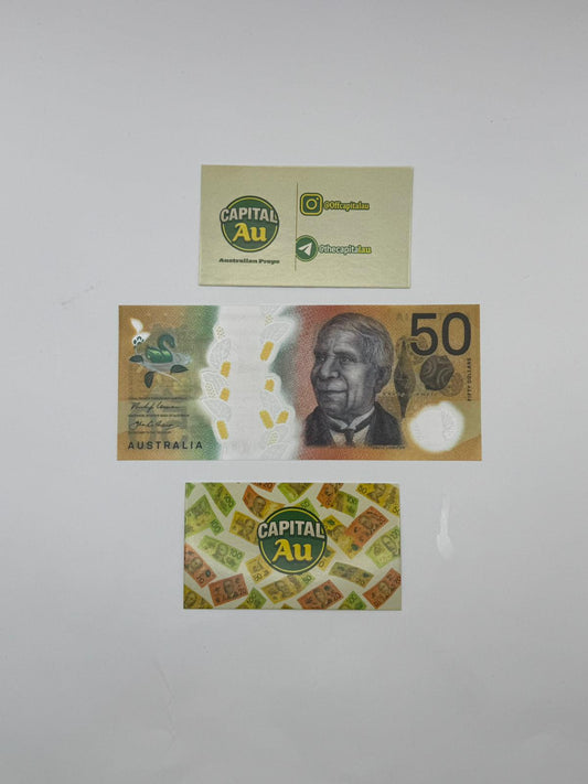 Australian $50 Style Prop Notes