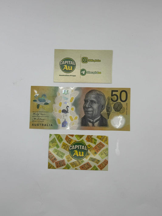Australian $50 Style Prop Notes