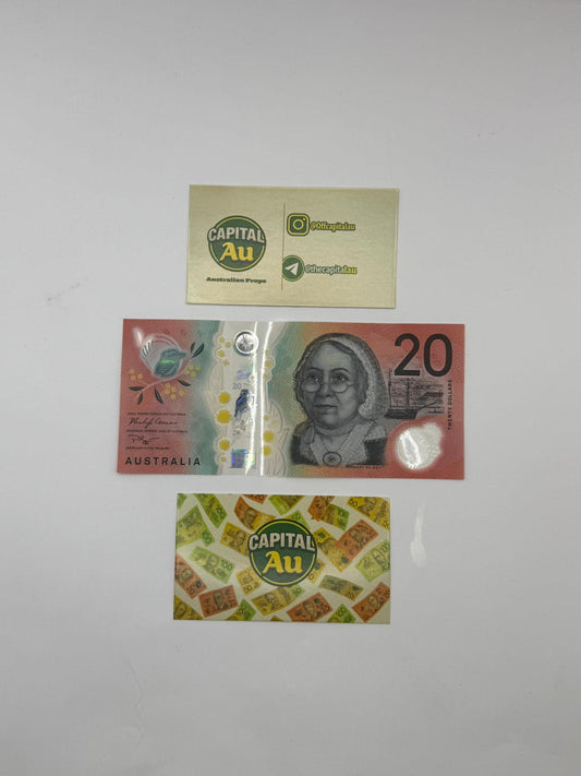 Australian $20 Style Prop Notes